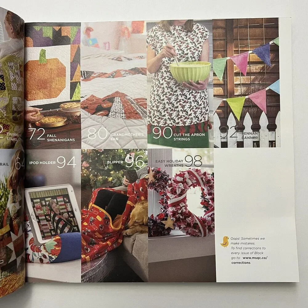 Missouri Star Block Quilt Pattern Book Special Holiday 2018 Vol 5 Issue 4